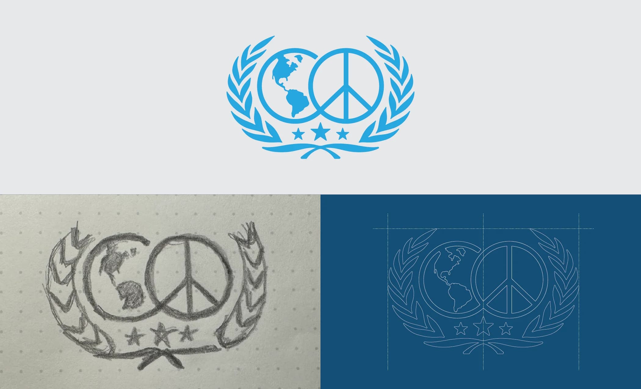 4 Peace Now Initiative Brandmark