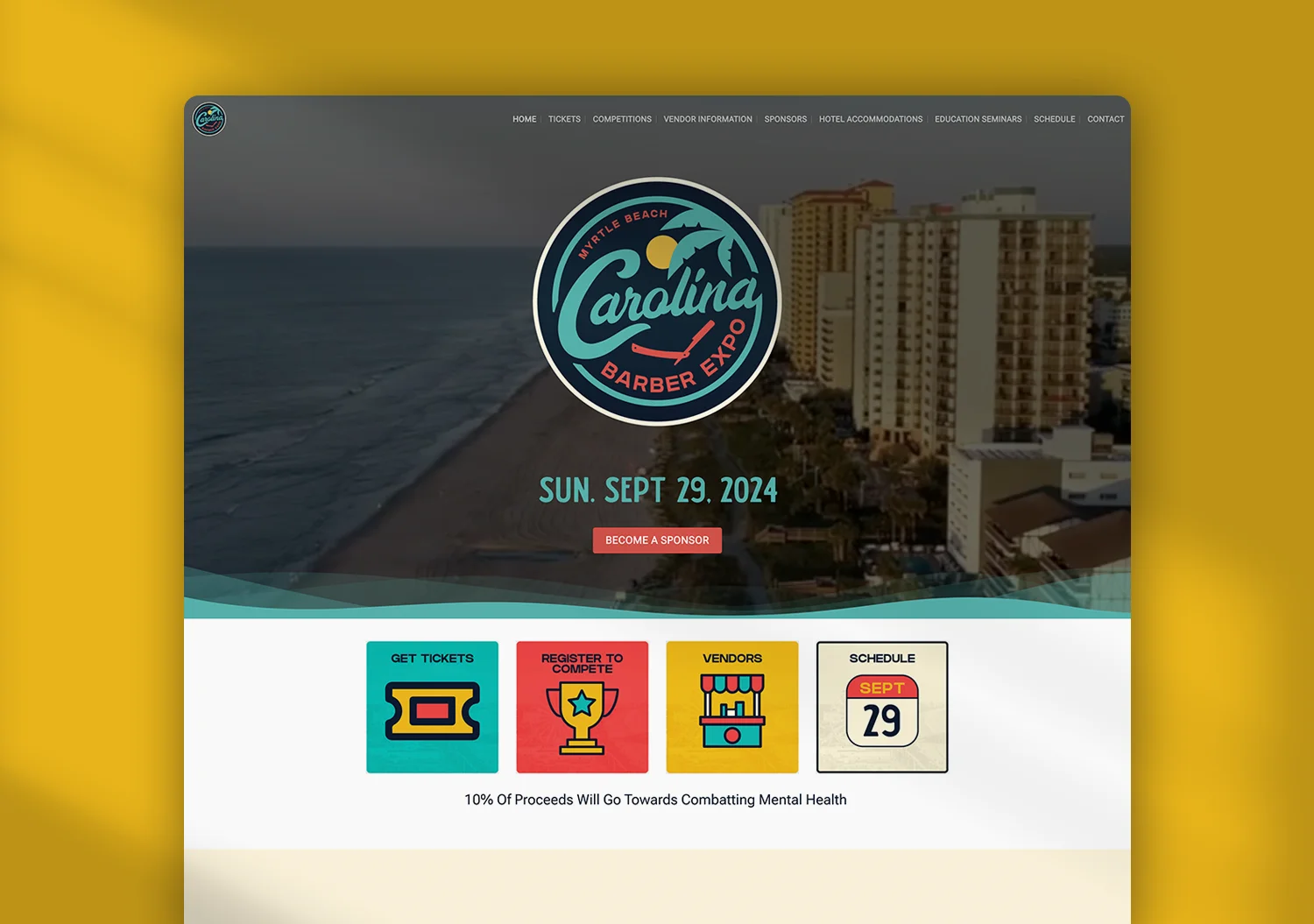 Carolina Barber Expo Website