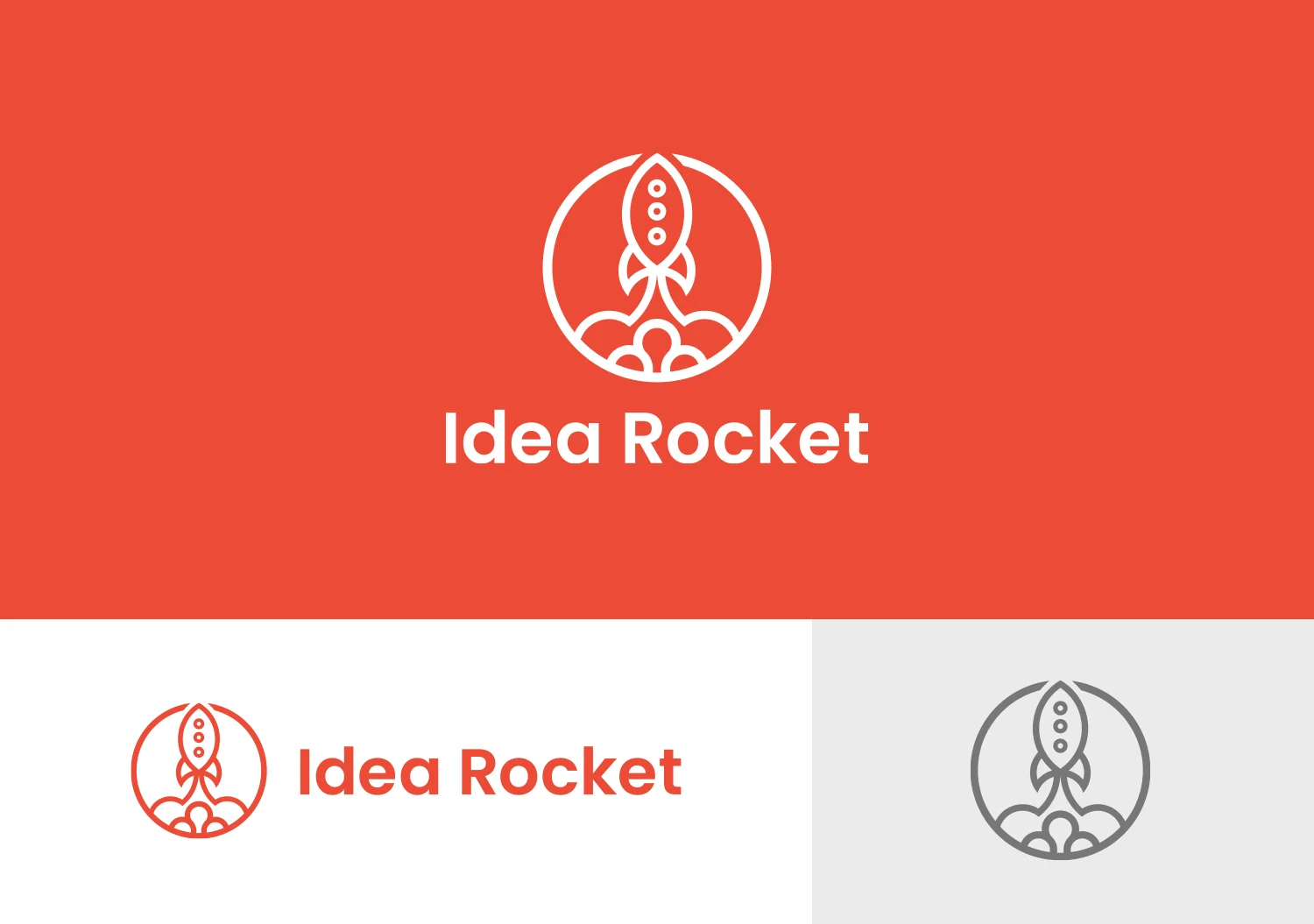 Idea Rocket Logo System