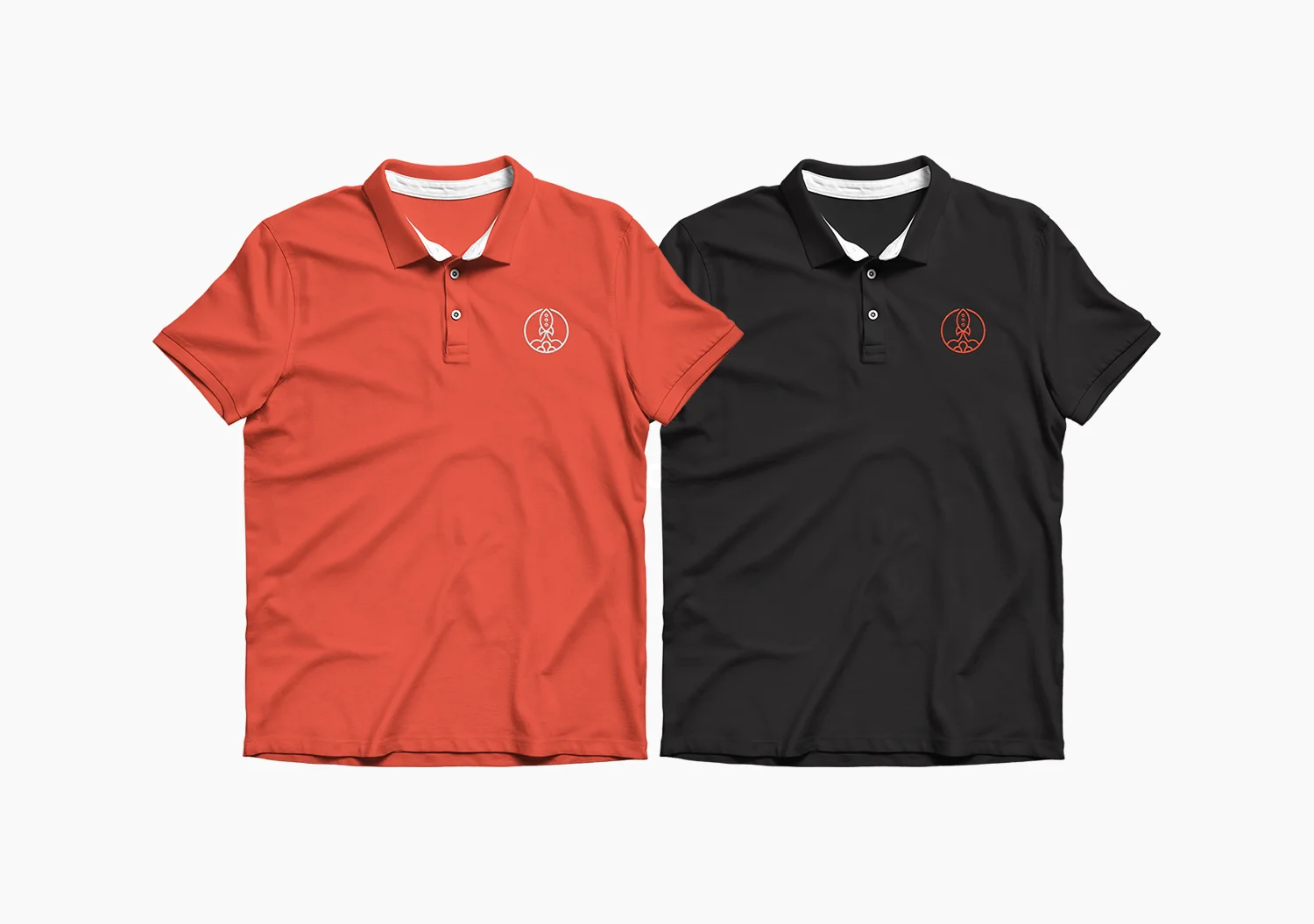 Idea Rocket Polo Shirts