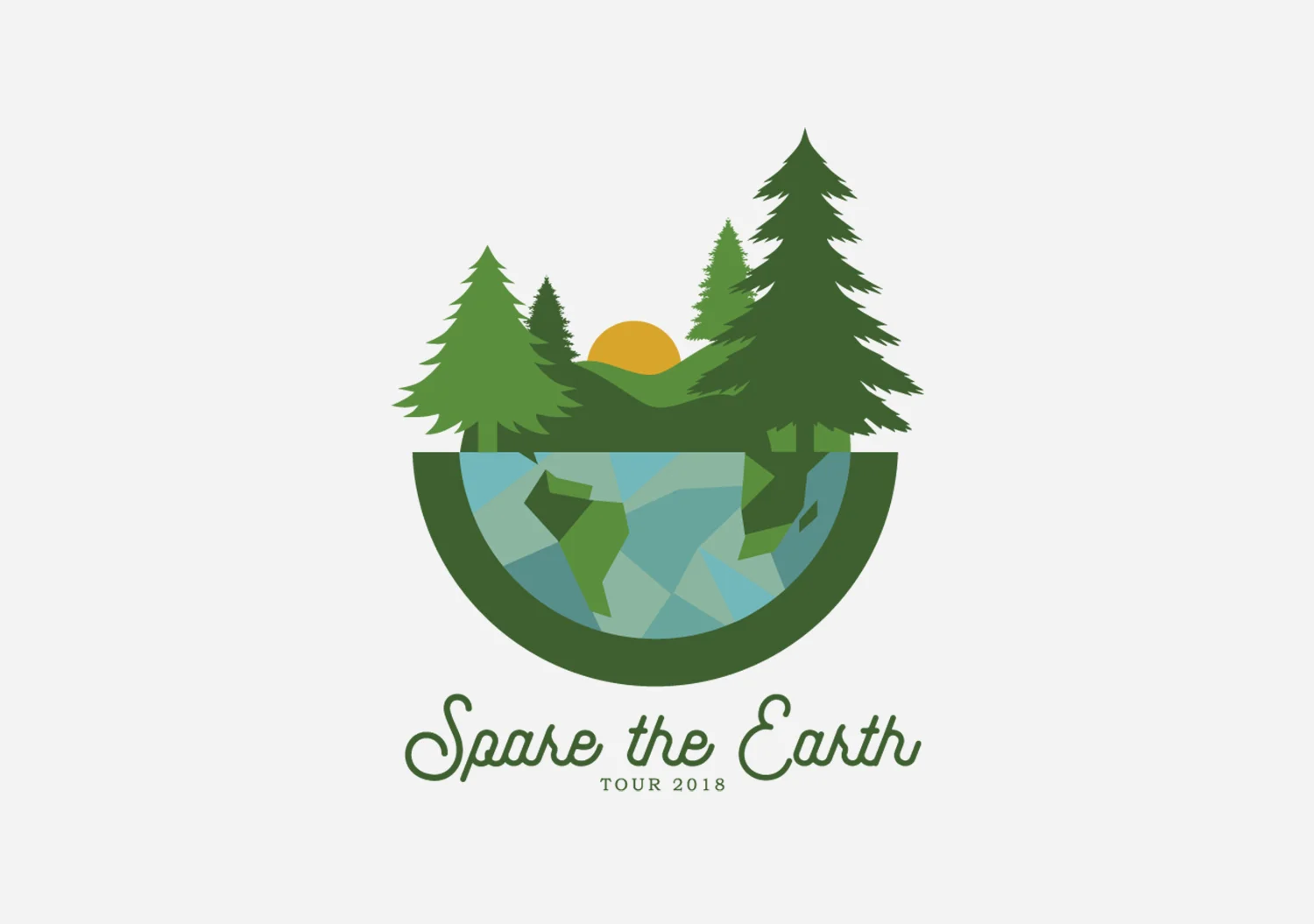 Earth to Clark Tour Logo