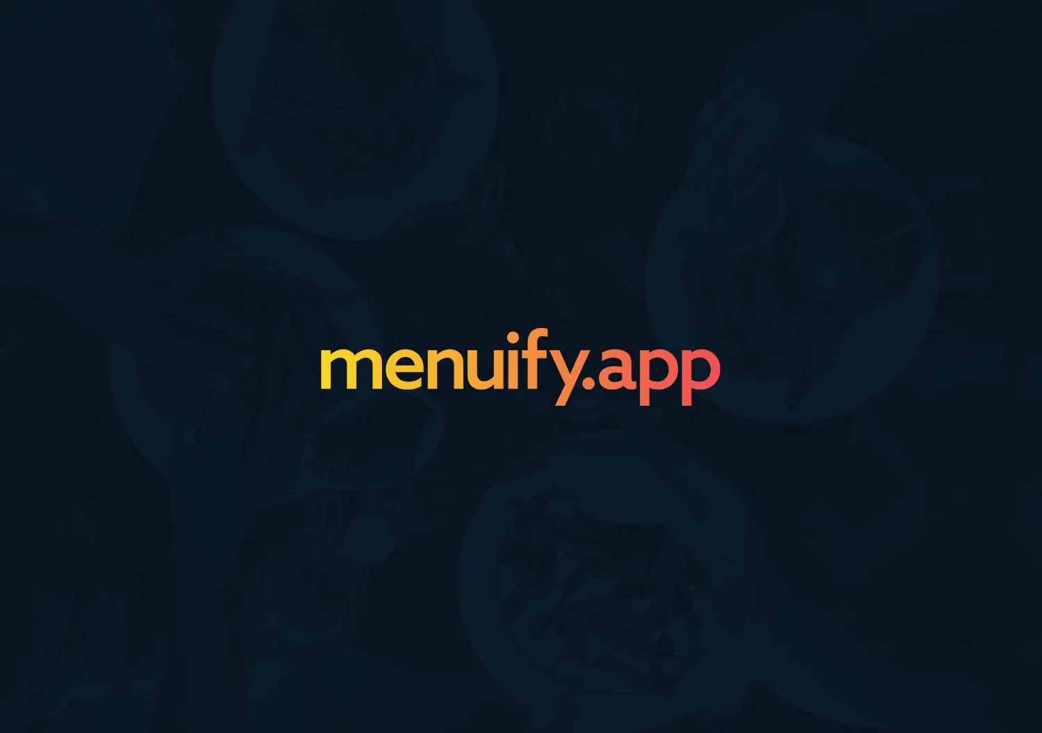 Menuify — Menuify Case Study Image