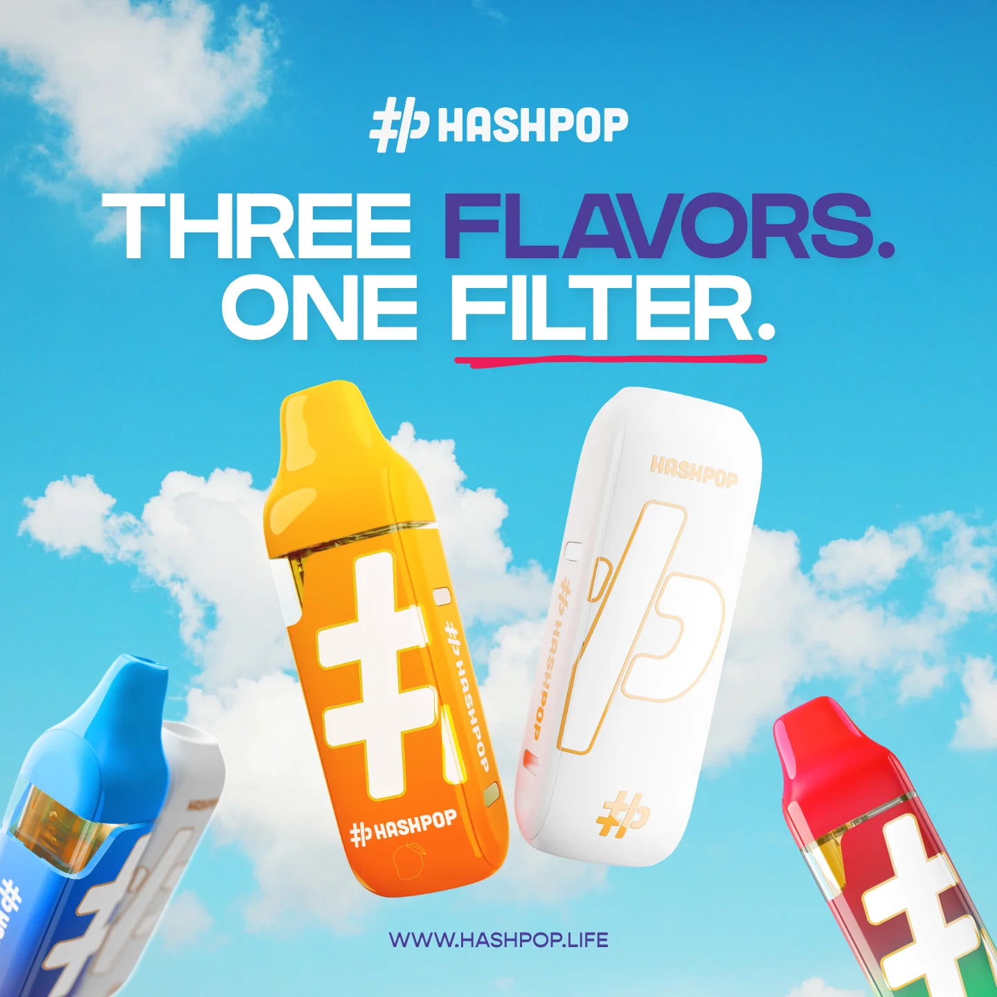 HashPop — Ad Design