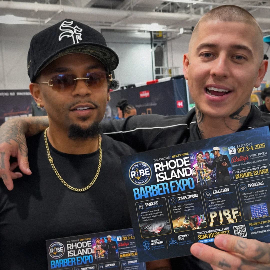 Rhode Island Barber Expo — Event Identity Design & Collateral